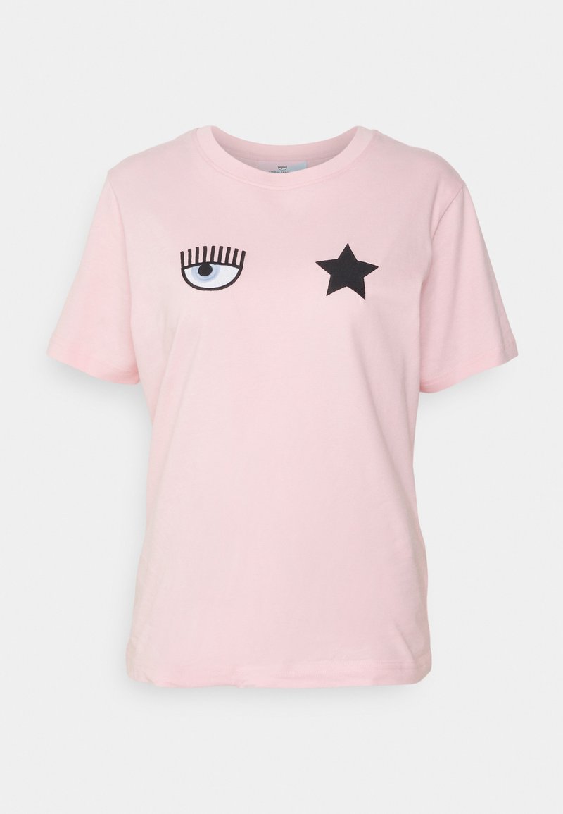 CHIARA FERRAGNI T-shirt print donkerroze