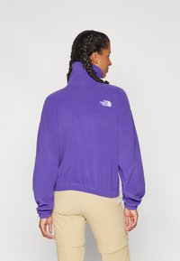 The North Face 100 GLACIER HALF ZIP - Flísová bunda - peak purple