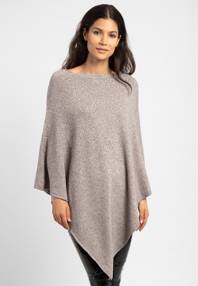 Apart Poncho taupe