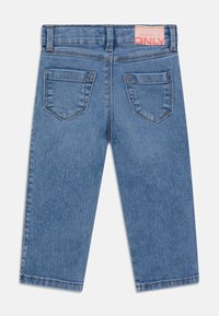 ONLY GIRLS KMGROYAL SWEET FLARE PIM - Flared Jeans - light blue bleached denim