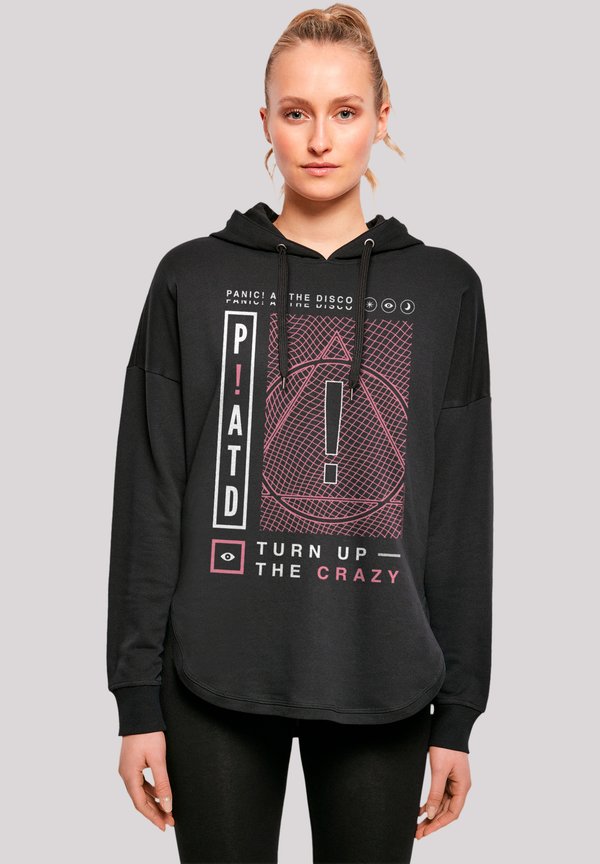 PANIC AT THE DISCO TURN UP THE CRAZY - Kapuzenpullover - schwarz
