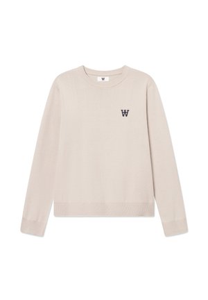 DOUBLE A BY W.W. CURT CREW NECK - Striktrøje - moonstruck