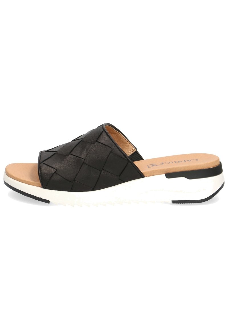Damen Sneaker | Caprice Pantolette flach schwarz - KG29473 Damen Sneaker | Caprice Pantolette flach schwarz - KG29473