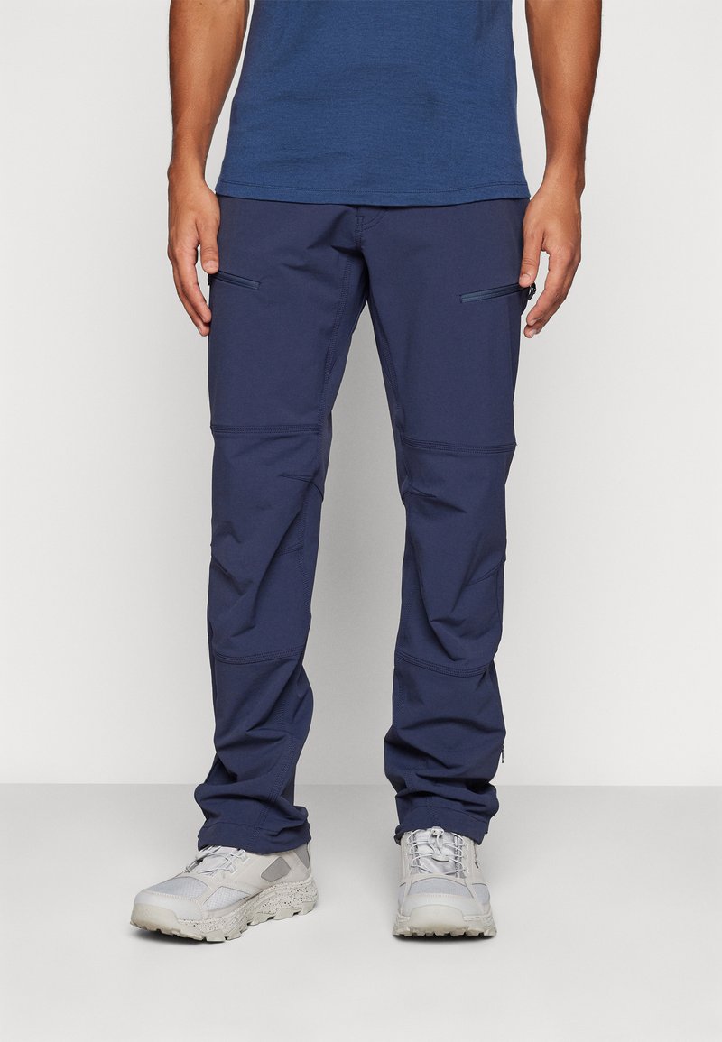 Norrøna FEMUND FLEX1 PANTS - Hlače za otvoreno - navy blazer