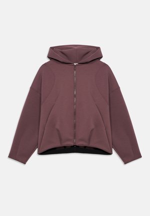 G NK MAVN TF KNIT FZ HOODIE UNISEX - Športna jopa s kapuco na zadrgo - tattoo/black