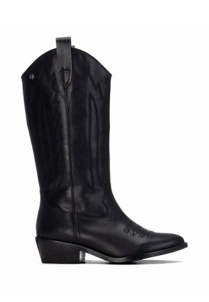 Carmela, BOTA DE MUJER CON TACÓN - Botas camperas - black