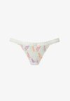 THONG - Στρινγκ - powder/neon