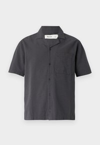 Short-Sleeve Seersucker Shirt - Skjorter - phantom
