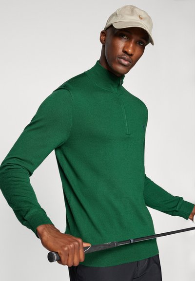 Polo Ralph Lauren LONG SLEEVE - Pullover - new forest/navy