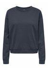 NPCOMFORT LS ON BRUSH - Ikdienas džemperis - blue nights