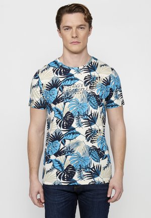Koroshi SHORT SLEEVE - Marškinėliai su spaudiniu - azul blue