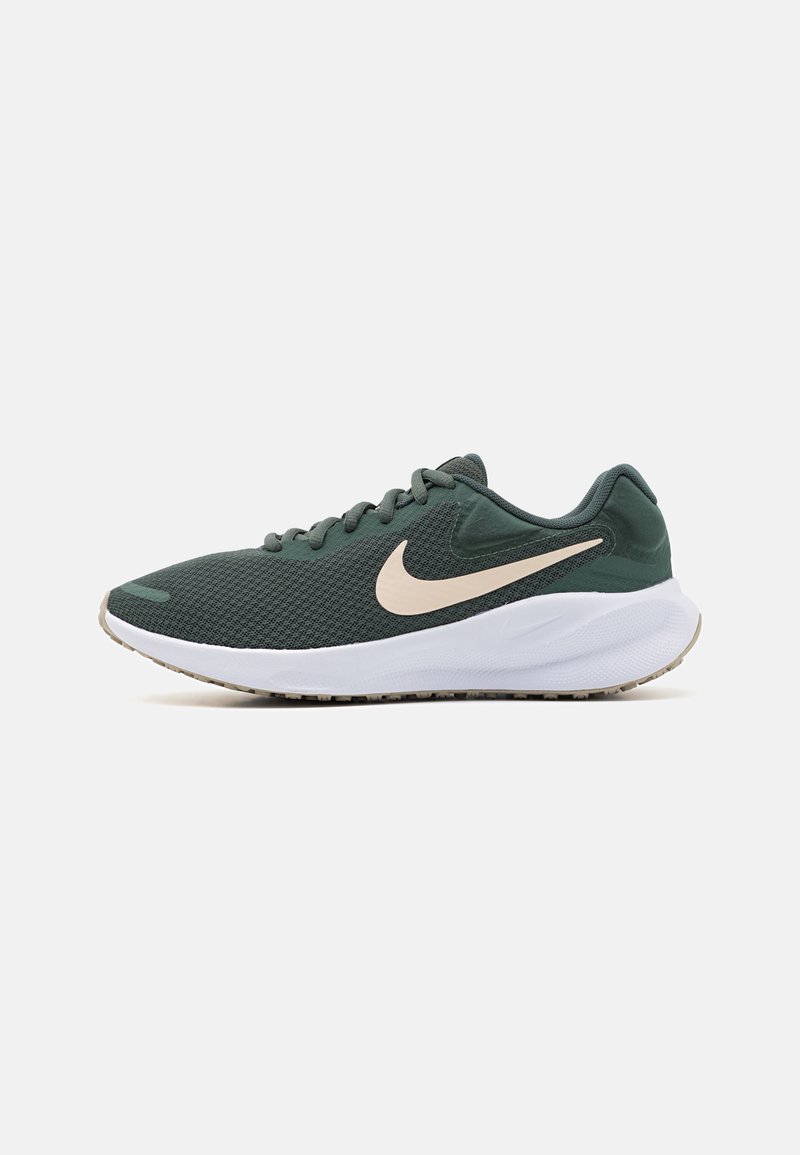 Nike Performance REVOLUTION 7 - Chaussures de running sur route - vintage green/guava ice/white/light iron ore