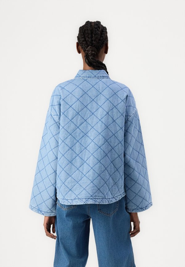 NMCLARA QUILT JACKET - Denim jacket4