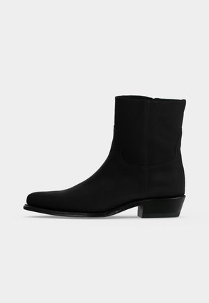 Polo Ralph Lauren, MID BOOT - Cowboy/biker ankle boot - black