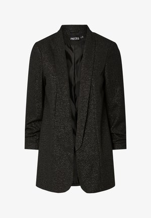 Pieces, PCBOSELLA GLITTER - Блейзър - black/silver