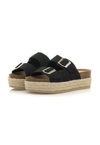 mtng Mules à talons - black