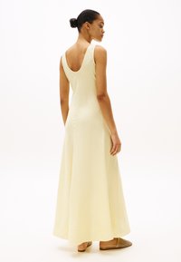 Tommy Hilfiger TANK MAXI DRESS - Maxikjole - lemon zest