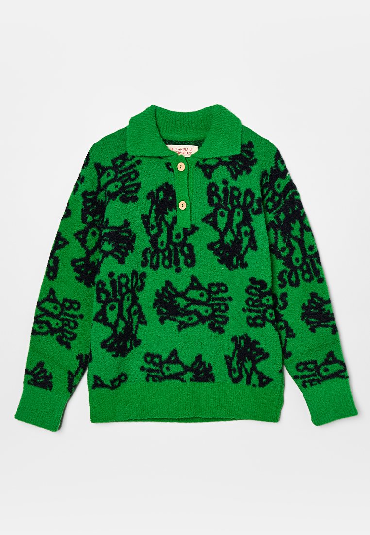 THE ANIMALS OBSERVATORY Trui groen THE ANIMALS OBSERVATORY Trui groen