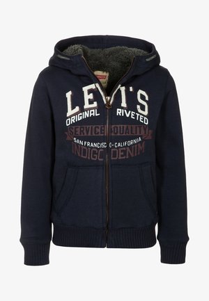 Levi's® Sudadera con cremallera - blue
