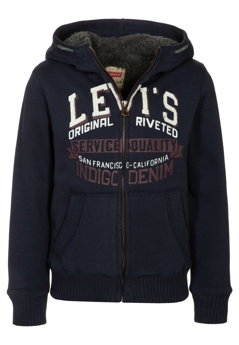 Levi's® Tröja med dragkedja - blue