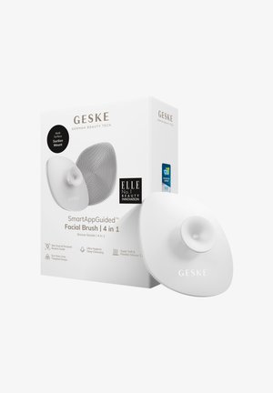 GESKE SMARTAPPGUIDED™ FACIAL BRUSH | 4 IN 1 - Beautyblender et éponge à maquillage - white