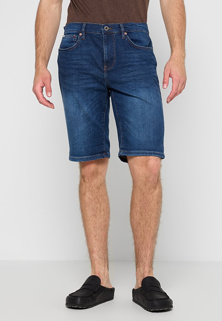 lindbergh Jeansshort blauw