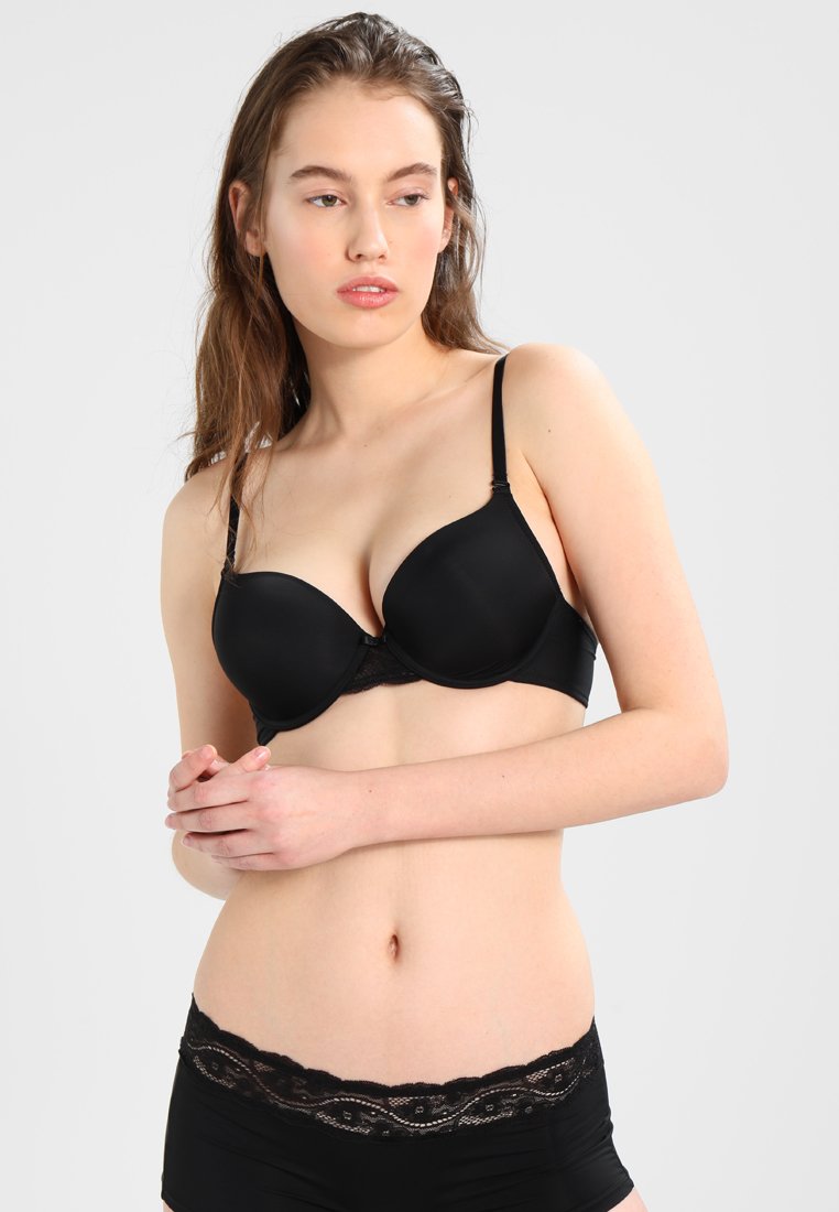 Triumph - LOVELY - Stroppeløs-BH - black, Forstørre