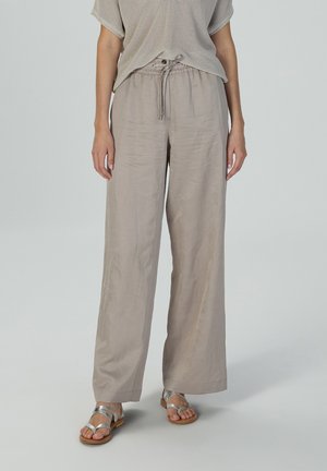 Trousers - taupe