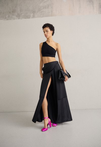 Victoria Beckham INFINITY SKIRT - Μάξι φούστα - black