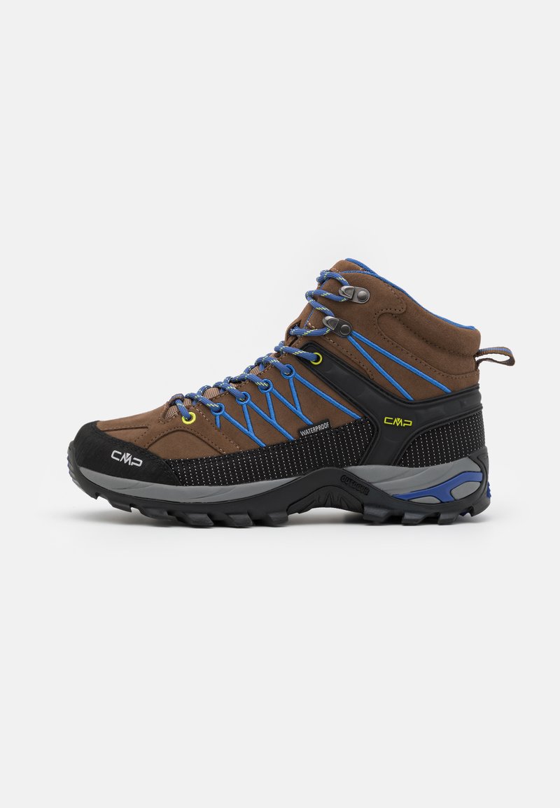 CMP RIGEL MID TREKKING SHOES WP - Sapatos de caminhada - castoro/electric