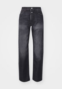 W9Z1 JEANS - Jean boyfriend - black delavè