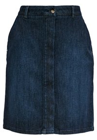 comma Denim skirt - tiefblau