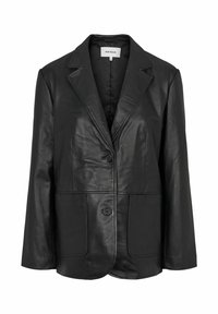 DELLA - Læderjakker - black