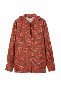 Unausgewählt, red paisley
