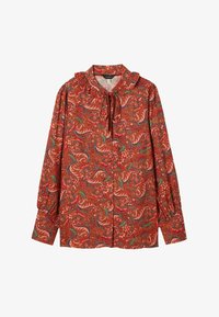 Unselected, red paisley