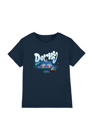 NETFLIX, KPOP DEMON HUNTERS DERPY AND SUSSIE SINKING PLANT POT UNISEX - T-Shirt print - dark blue