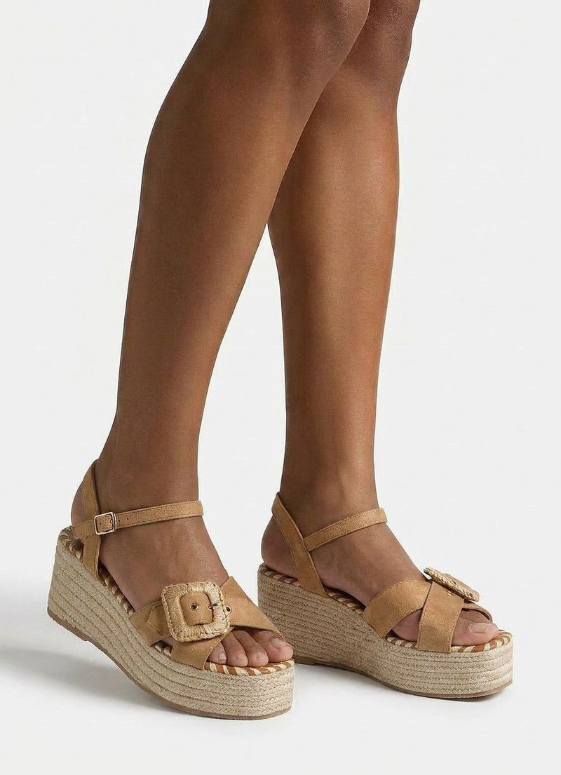 Alma Blue Espadrilles - brown