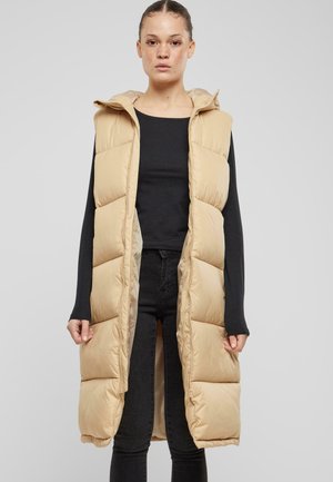 Urban Classics Waistcoat - unionbeige