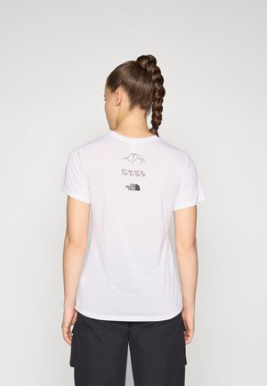 MULTIPLE PLACEMENT TEE GRAPHIC - Sports T-shirt - white