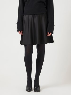 YASPELLA VOLUME SHORT SKIRT - Fustă în formă de A - black