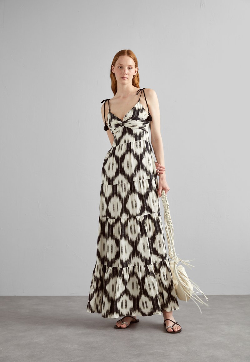 Alice + Olivia Robe longue - black