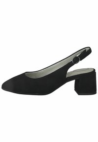 Tamaris Comfort Annabelle Suede Leather Pumps Red main image 1