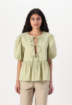 PCJOLLY - Bluse - sage green