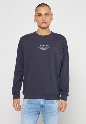 Replay FRENCH TERRY - Sweatshirt - navy