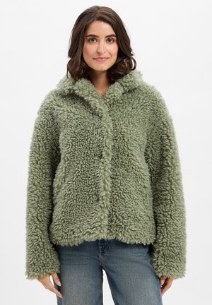Winterjacke - erbse
