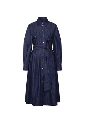 Seidensticker, SLIM - CANVAS - Denim dress - dark blue