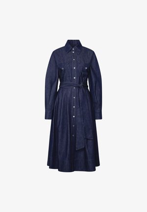 Seidensticker, SLIM - CANVAS - Denim dress - dark blue