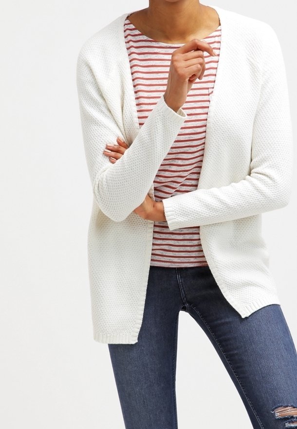 ONLY Chaqueta de punto - off-white