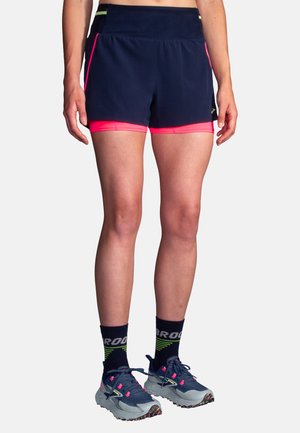 HIGH POINT 2.0 - 2-in-1-shortsit - navy neo pink
