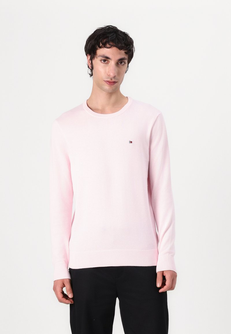 Tommy Hilfiger ESSENTIAL CREW NECK - Jumper - light pink